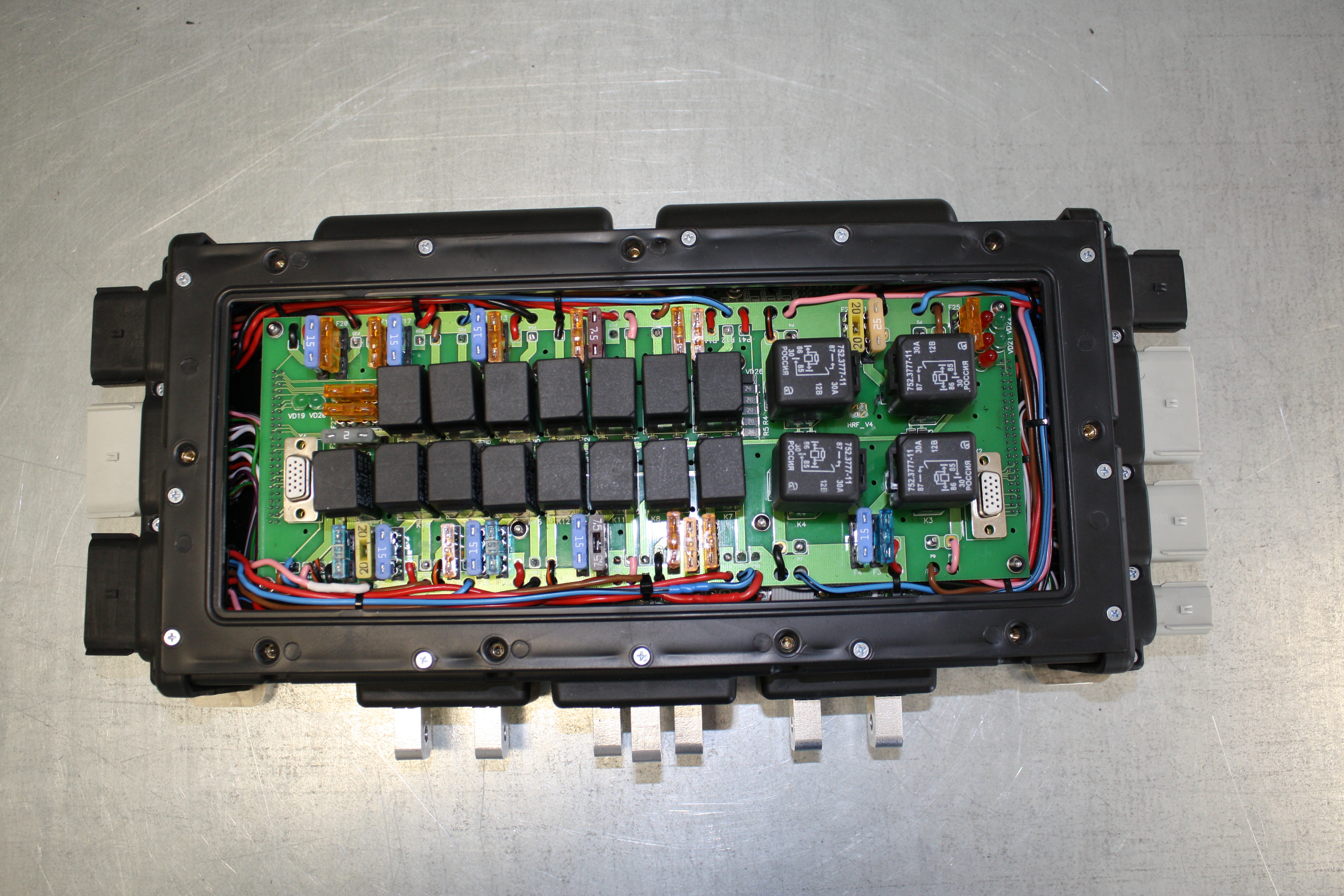 Highly integrated IntEn unit includes all facilities to control onboard equipment via unmanned vehicle remote control system.